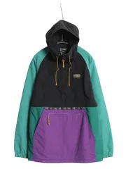 【お得なクーポン配布中!】 エルエルビーン ナイロン アノラック パーカー ジャケット レディース M / 古着 プルオーバー パッカブル ハイネック ハーフジップ マンパ 