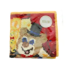 フェイラー FEILER ラブラリーバイフェイラー LOVERARY BY FEILER 25年 WEB限定 ニコニナハッピーアニバーサリー! タオルハンカチ 総柄 マルチカラー /MI ■OS