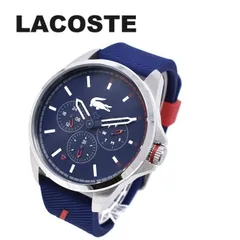 LACOSTE ラコステ 2010979 ネイビー シリコン 腕時計 メンズ - メルカリ