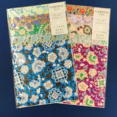 尚雅堂　友禅おりがみセット GARDEN BLUE 150mm × 150mm 5柄 × 2枚（計10枚） 友禅おりがみセット GARDEN PINK 150mm × 150mm 5柄 × 2枚（計10枚）
