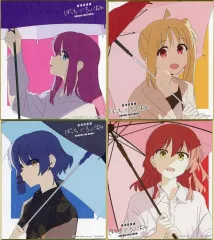 【中古】紙製品 全4種セット キャラクターデザイン・総作画監督けろりら描き下ろしミニ色紙 「劇場総集編ぼっち・ざ・ろっく! Re：」 1週目来場者特典