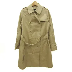 ユナイテッドアローズ トレンチコート グリーンレーベルリラクシング レディース 44サイズ ベージュ UNITED ARROWS 【中古】