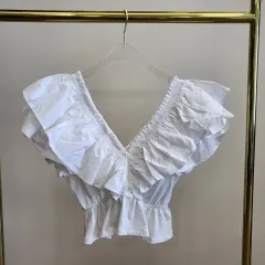 ZARA(ザラ) フリル Tシャツ 販売しています