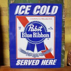 Pabst Blue Ribbon パブストブルーリボン ミラー 鏡 ビンテージ - メルカリ