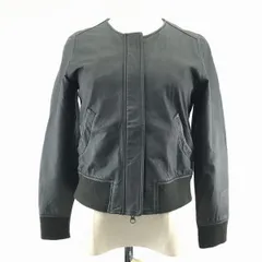 ラクシュミー★本革シングルライダースジャケット【38/レディース-M/黒】豚革/フルジップ/比翼仕立て◆BA743W<sale>