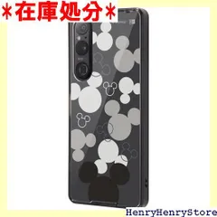 レイ・アウト Xperia 1 V ケース クリアケース キャラクター エクスペリア1V doo SO-51D au SOG10 SIMフリー XQ-DQ44 Xperia1V ミッキー ソフト ハード かわいい スマホケース ハイブリッ C2/MKM 889
