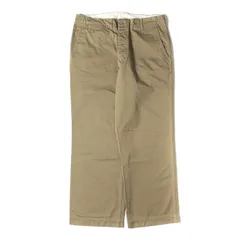 WAREHOUSE&CO.ベージュ ストレートカット チノパン 32 fukuraku-store_1082-chino