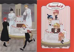 【中古】クリアファイル 集合 A4クリアファイルセット(2枚入り) 「チェンソーマンカフェ」