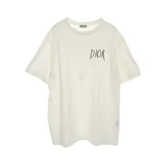 ディオール・オム DIOR HOMME カットソー Dior HOMME × RAYMOND PETTIBON 943J602E0554 ホワイト コットン Tシャツ メンズ Used Bのサムネイル