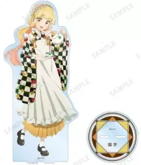 【中古】アクリルスタンド・アクリルパネル 陽芽(大正風メイドver.) 描き下ろしイラスト 特大アクリルスタンド 「私の百合はお仕事です!」
