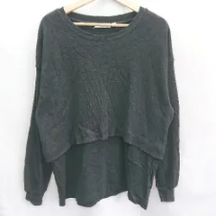 ◇ niko and… 長袖 トレーナー サイズ3 ブラック メンズ レディース E  【1406050061357】