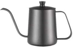 600mlコーヒードリップポット 細口コーヒーケトル 珈琲ポット2~3人用 コーヒーメーカー ステンレス