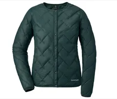 モンベル montbell スペリオダウン ラウンドネックジャケット Women's 1101612-HTGN-XS