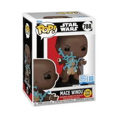 【新品/正規代理店】 FUNKO Pop! Star Wars ファンコ ポップ メイス・ウィンドゥ 電撃エフェクトVer. 蓄光エディション 公式 フィギュア グッズ FIGURE GOODS