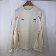 F.C.Real Bristol エフシーレアルブリストル AUTHENTIC L/S GAME SHIRT長袖 ゲームシャツ オフホワイト Lサイズ