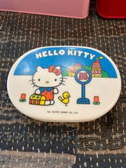 ハローキティ　弁当箱　キティ　HELLO KITTY　サンリオ　SANRIO　レトロ　昭和レトロ　ランチボックス