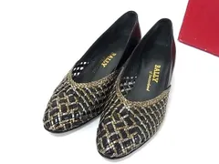 BALLY バリー レザー パンプス トップリフト欠損 表記サイズ 3(約23.0cm) 靴 シューズ レディース ブラック系 DG1980