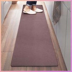 ☆人気商品☆拭ける！キッチンマット 44×120cm 低反発 厚さ6mm 洗濯不要 PVCキッチンマット クッション性のあるPVC素材 お手入れ簡単 PVCマット 滑り止め ずれにくい 台所マット 拭けるキッチンマット 柔らかな踏み心地