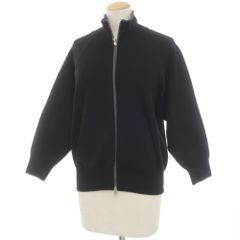 【中古】ライテンダー RYE TENDER 2025年春夏 コットンナイロン ニット ダブルジップ ジャージ ブラック【レディース】