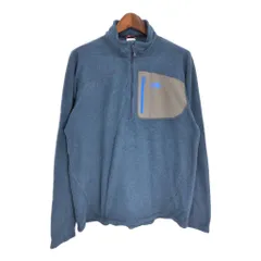 THE NORTH FACE ノースフェイス ハーフジップ フリースジャケット アウトドア ネイビー (メンズ XL) 中古 古着 T1133
