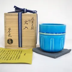 Ｓ３５１　火入　『浅黄交趾　竹』『翠嵐造』　共箱　茶道具 2025年最新】浅黄交趾の人気アイテム - メルカリ