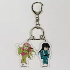 【中古】キーホルダー 時透無一郎＆甘露寺蜜璃 「鬼滅の刃 湯めぐりの旅 ランダムアクリルキーホルダー」