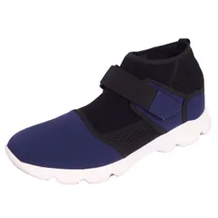 マルニ MARNI スニーカー ハイカット ソックススニーカー ファブリック シューズ メンズ 43(28.0cm相当) ネイビー/ブラックのサムネイル