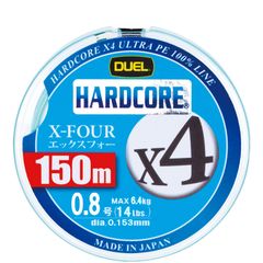 新品 釣り糸 HARDCORE PEライン X4 ) 【 ライン デュエル 釣りライン 釣具 ( 高強度 高感度 DUEL 】