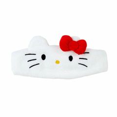 【新品】サンリオ ヘアバンド ハローキティ (大人用フリーサイズ・顔型ぬいぐるみ)