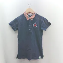 ◇ ⊂ Jack Bunny!! PEARLY GATES ジャックバニー バイカラー 長袖 ポロシャツ サイズ0 ネイビー レディース E  【1502180018299】