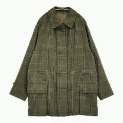 A.PRESSE アプレッセ リネン コート スペインラムレザー切り替え 3 A