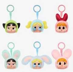 ポップマート クライベイビー x パワーパフ・ガールズ シリーズ キーリング ボックス （ 6 介入)