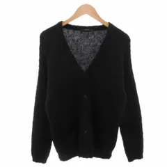 UNUSED モヘアカーディガン　ブラック　2 UNUSED（アンユーズド） モヘアカーディガン ブラック - margin