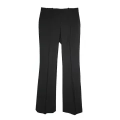 Theory(セオリー) 黒 セミフレア セミブーツカット パンツ 55