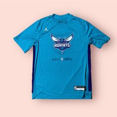 シャーロットホーネッツNIKE NBAウォームアップtシャツ選手支給品USサイズ