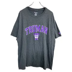 Champion 半袖プリントTシャツ XLサイズ チャンピオン グレー 古着卸 アメリカ仕入 t2410-3074