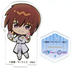 【中古】アクリルスタンド・アクリルパネル キラ・ヤマト(ミニ) 「機動戦士ガンダムSEED FREEDOM×ロールアイスクリームファクトリー トレーディングアクリルスタンド」