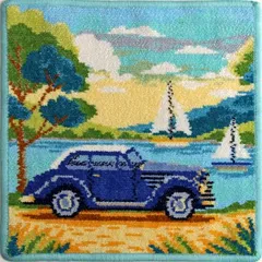 フェイラー(Feiler) Sunset Drive ターコイス     25㎝ x 25cm   2025年限定品  fel009966