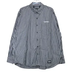 NEIGHBORHOODネイバーSUSストライプシャツサスペンション希少 NEIGHBORHOOD ネイバーフッド 23SS 231TSNH-SHM06 STRIPE WORK SS