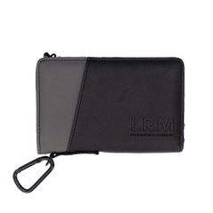 Black Faux Leather Bifold Wallet for Men, Designer Bifold Wallet, Holds Cards, Includes Coin Purse, Includes Carabiner, Suitable for Students, High School Students, Middle School Students, and Elementary School Students, Boys