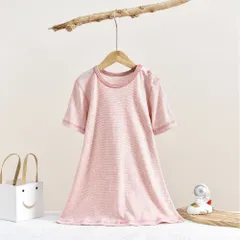 ☆ SQ057ピンク ☆ 80size ☆ ルームウェア ワンピース 女の子 ベビー ベビー 肌着 半袖 ルームウェア ワンピース パジャマ ワンピ インナーウェア 部屋着 ベビー服 下着 ルームウエア インナー 子ども服 子供服 赤ちゃん キッズ 子ども