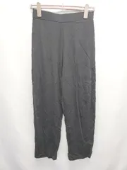 ◇ Θ antiqua アンティカ イージー パンツ サイズL ブラック レディース E  【1506180014107】