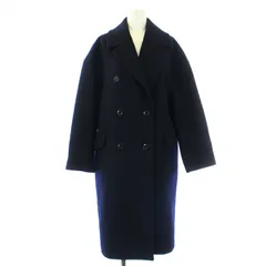 フレームワーク Framework HAMILTON チェスターコート ダブル ウール アウター ロング 36 S 紺 ネイビー /TK