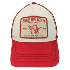 未使用 TRUE RELIGION キャップ ダメージ加工 赤 レッド チェック 2025年最新】TRUE RELIGION メンズ キャップの人気アイテム