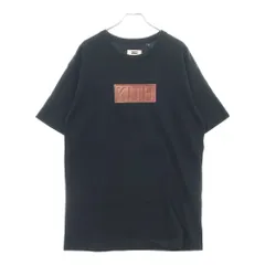 新品　KITH　立体感のあるパフプリント仕様　希少な合わせ易い赤ボックスロゴＴ 新品 KITH 立体感のあるパフプリント仕様 合わせ易い希少な赤