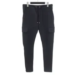 リサウンドクロージング/RESOUND CLOTHING Darrell sweatcargo PT ストレッチ カーゴ パンツ ブラック  サイズ メンズ3のサムネイル