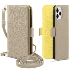 MAGICASE for iPhone14 Pro ケース 手帳型 ショルダー いphone14pro ケース 手帳型 おしゃれ 肩掛け スマホケースiphone14 Pro 女性 可愛い アイフォン 14 プロ ケース 財布型 カード収納 スタンド機能  1