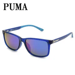 【直売卸値】新品　PUMA　プーマ　ブランド　メガネ　眼鏡　高級感　オシャレ　可愛い　かっこいい　ブルー系 フルリム