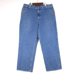 極太 PELLE PELLE ペレペレ デニムパンツ ライトブルー W44 - メルカリ
