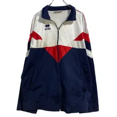erre トラックジャケット XL ホワイト ネイビー レッド XL ビッグサイズ 古着卸 アメリカ仕入 a612-7841